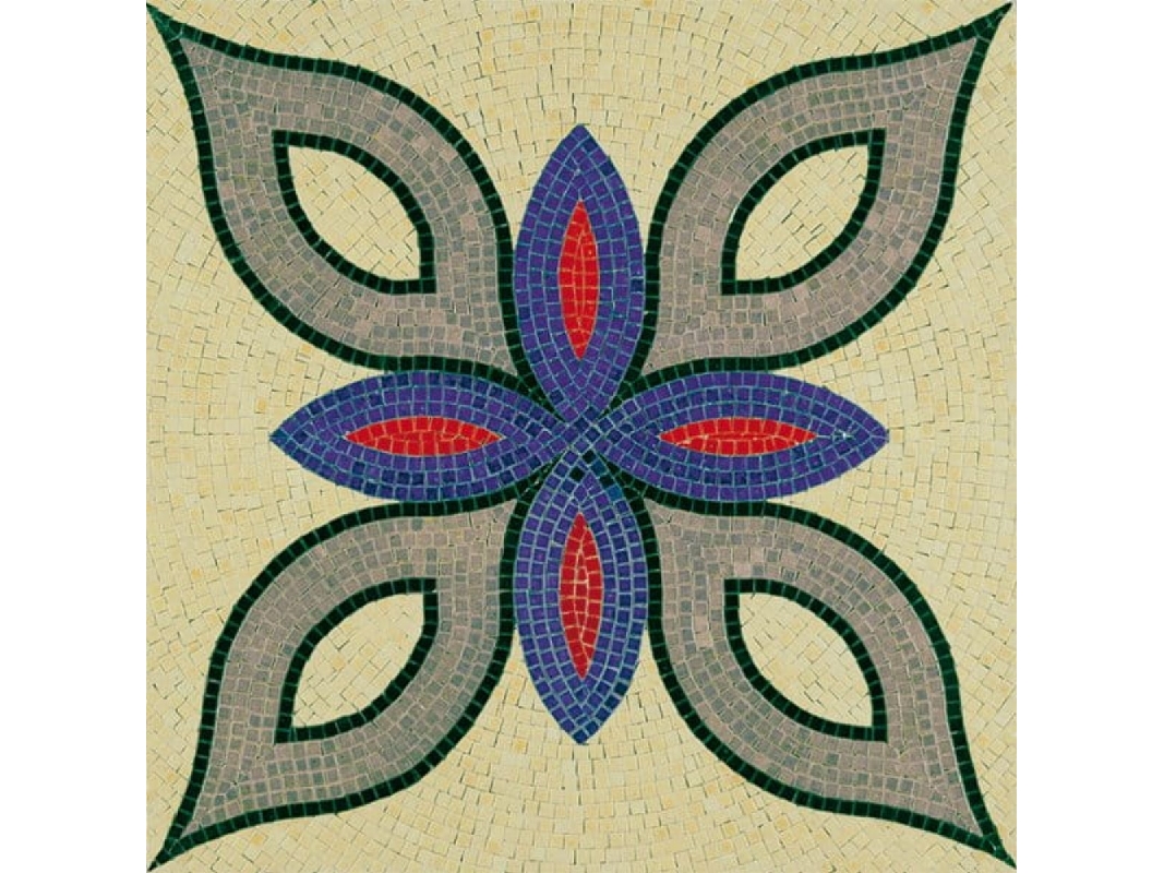 Mozaika - Wzór Roślinny (300 X 300 Mm) - zdjęcie 1