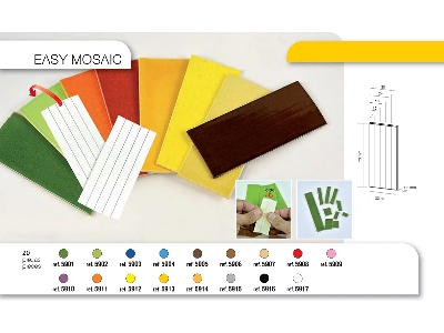 Easy Mosaic Orange (20 Pcs) - zdjęcie 2