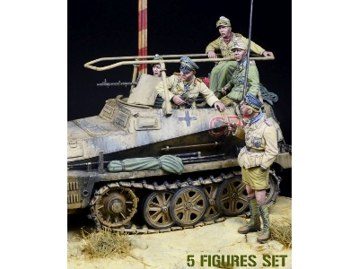 "fox Is Watching!" - Rommel And His Greif's Crew (5 Figures) - zdjęcie 1