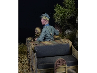 German Waffen Ss Prinz Eugen Mountain Division Kettenkrad Driver 1942-1945 (1 Figure) - zdjęcie 4