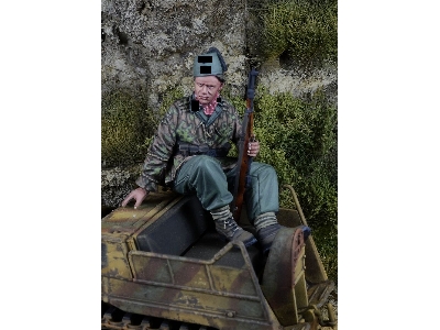 German Waffen Ss Handschar Mountain Division Kettenkrad Rider 1 (1 Figure) - zdjęcie 1