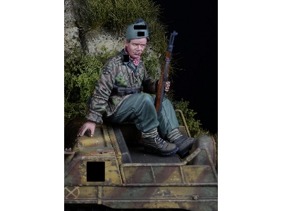 German Waffen Ss Handschar Mountain Division Kettenkrad Rider 1 (1 Figure) - zdjęcie 2