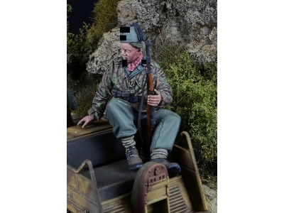 German Waffen Ss Handschar Mountain Division Kettenkrad Rider 1 (1 Figure) - zdjęcie 3