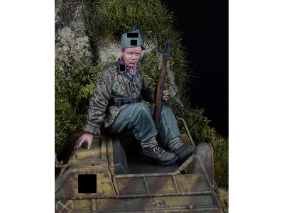German Waffen Ss Handschar Mountain Division Kettenkrad Rider 1 (1 Figure) - zdjęcie 4