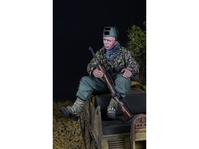 German Waffen Ss Handschar Mountain Division Kettenkrad Rider 2 (1 Figure) - zdjęcie 3