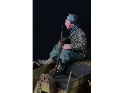 German Waffen Ss Handschar Mountain Division Kettenkrad Rider 2 (1 Figure) - zdjęcie 4