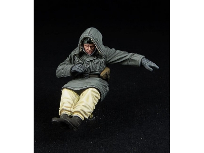 German Wwii Waffen Ss Schwimmwagen Mg Gunner (Winter 1943-1945 / 1 Figure) - zdjęcie 2