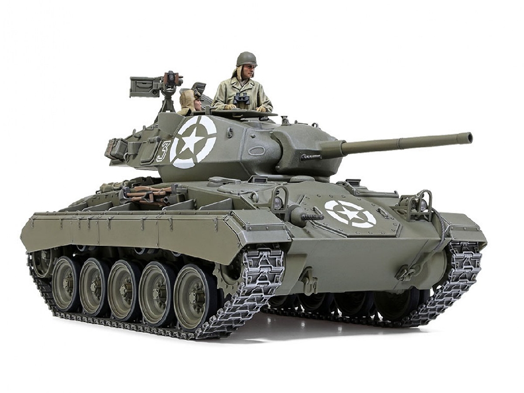 Us Light Tank M24 Chaffee - European Theater - zdjęcie 1