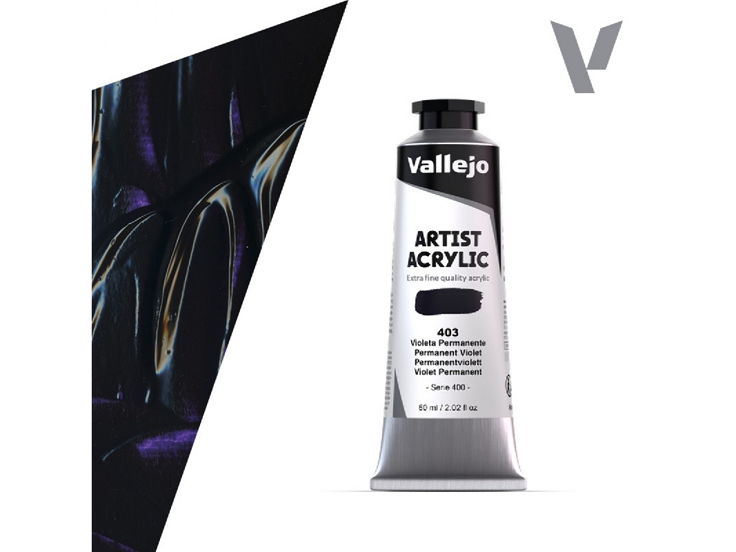 403 Acrylic Artist Color - Permanent Violet - zdjęcie 1
