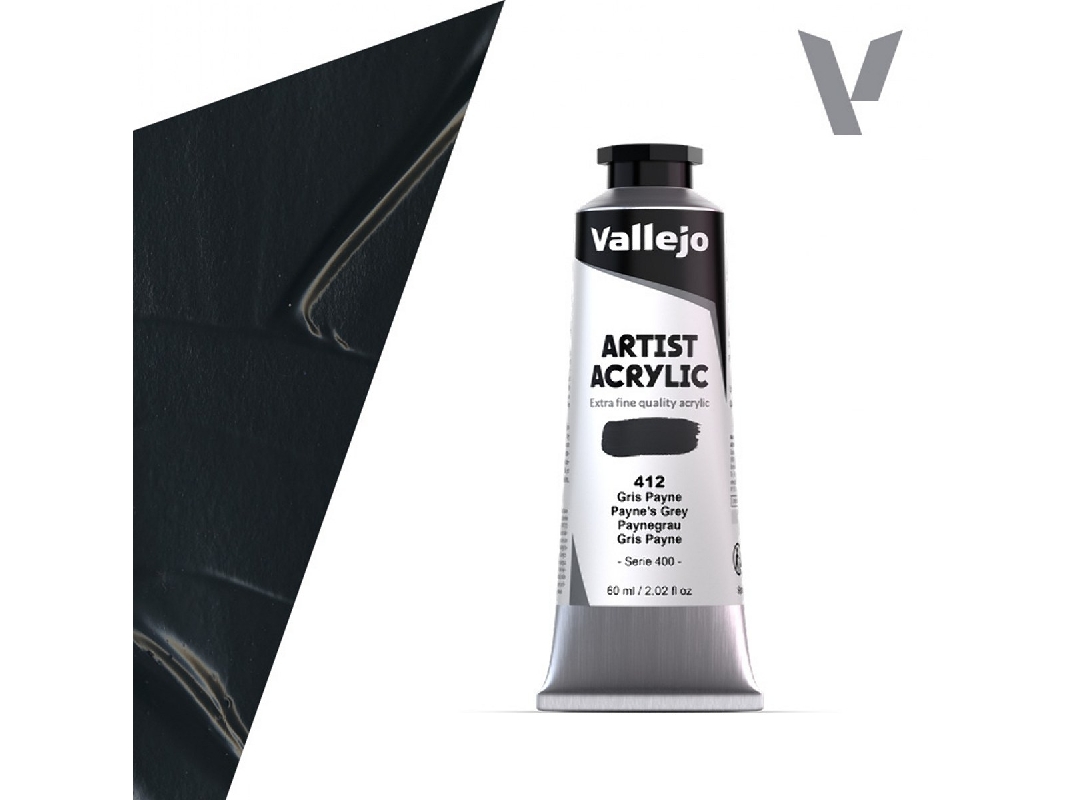 412 Acrylic Artist Color - Payne's Grey - zdjęcie 1