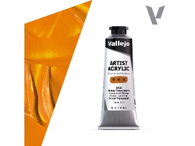 414 Acrylic Artist Color - Transparent Orange - zdjęcie 1