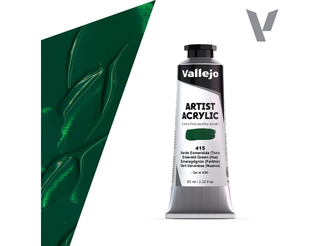 415 Acrylic Artist Color - Emerald Green (Hue) - zdjęcie 1