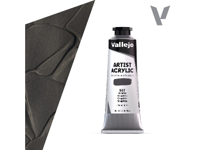 507 Acrylic Artist Color - Graphite - zdjęcie 1