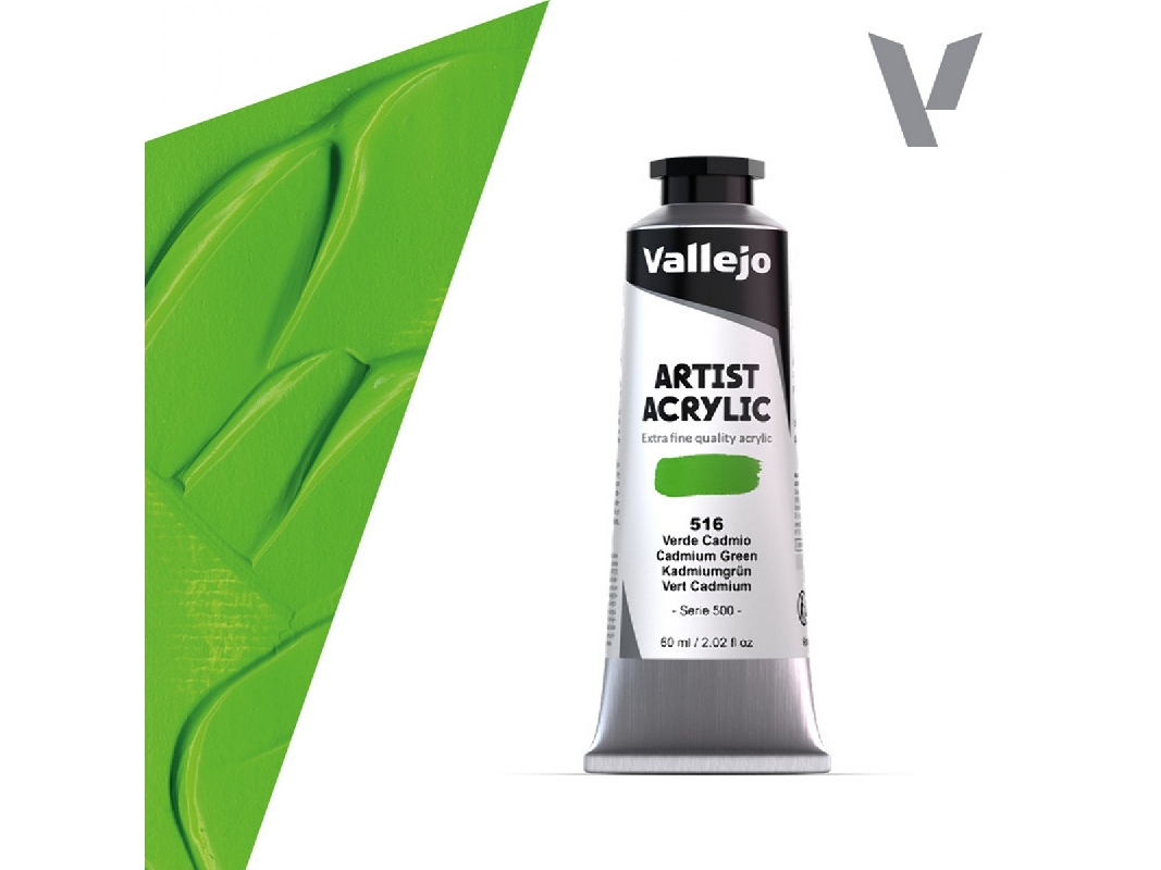 516 Acrylic Artist Color - Cadmium Green - zdjęcie 1