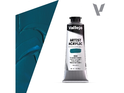 604 Acrylic Artist Color - Cobalt Turquoise - zdjęcie 1
