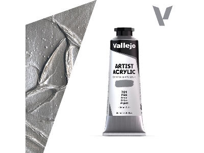 701 Acrylic Artist Color - Silver - zdjęcie 1