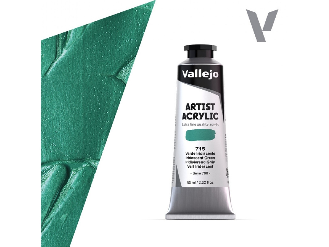 715 Acrylic Artist Color - Iridescent Green - zdjęcie 1