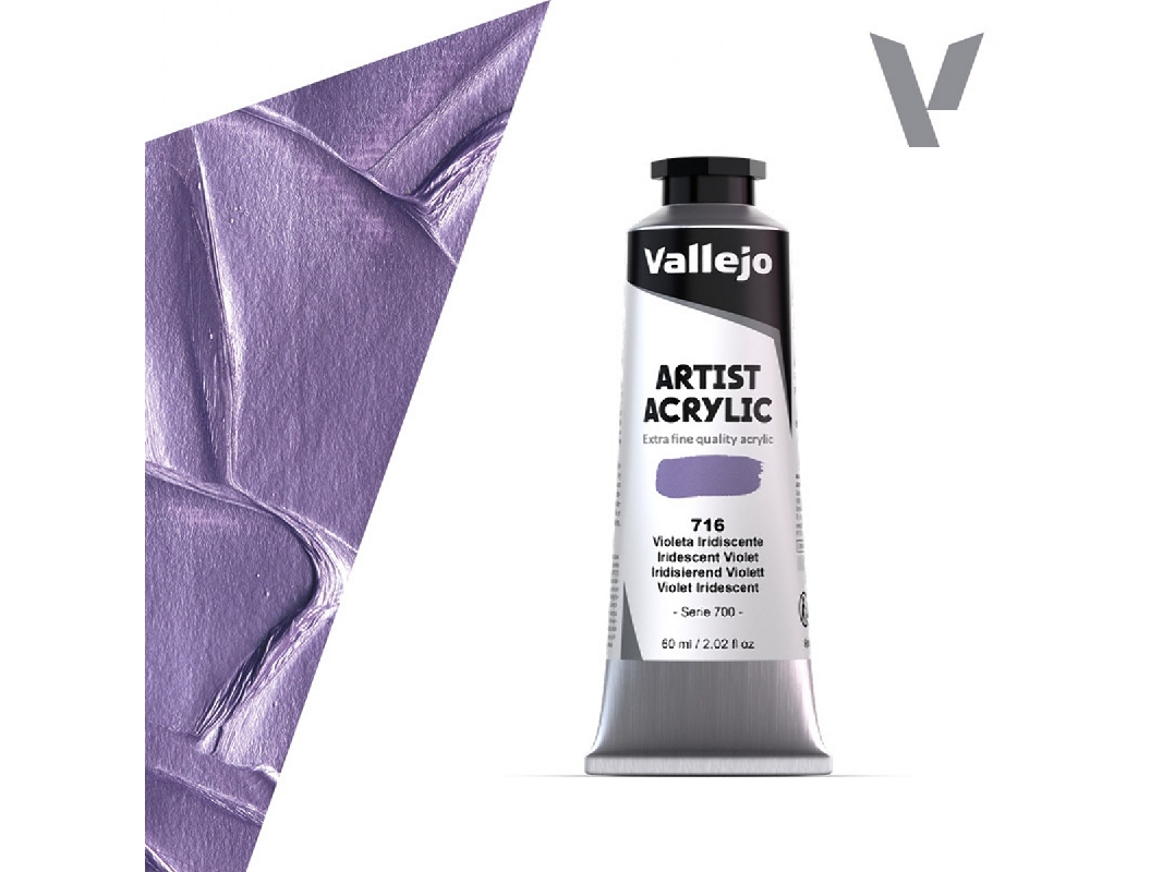 716 Acrylic Artist Color - Iridescent Violet - zdjęcie 1