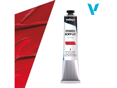 2 Studio Acrylic - Cadmium Red (Hue) - zdjęcie 1