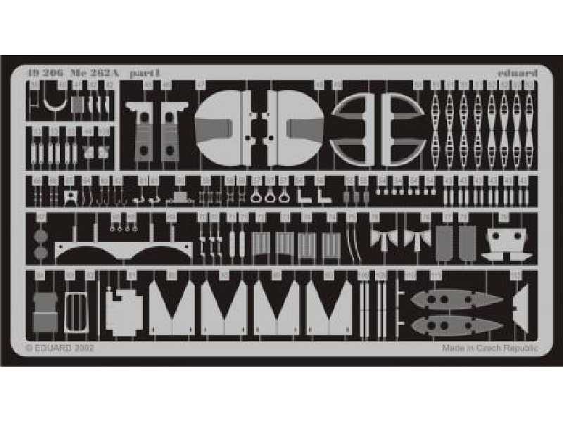 Me 262A Schwalbe 1/48 - Tamiya - blaszki - zdjęcie 1 Me 262A Schwalbe 1/48 - Tamiya - blaszki - zdjęcie 1