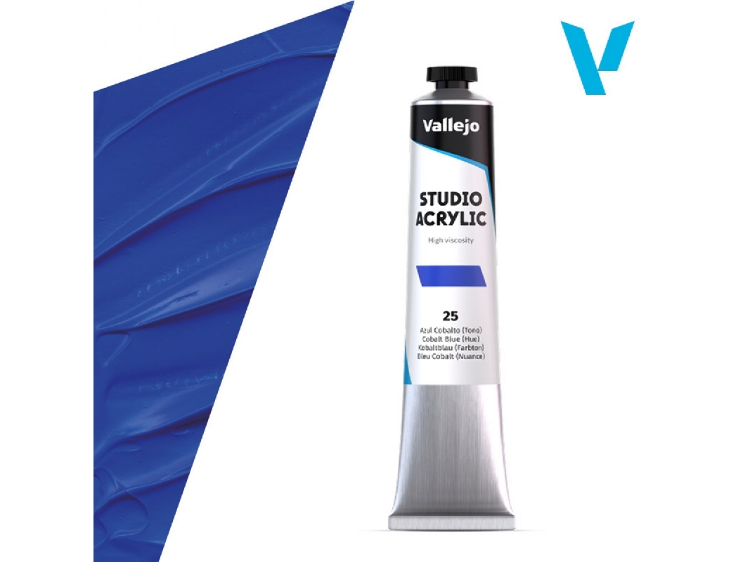 25 Studio Acrylic - Cobalt Blue (Hue) - zdjęcie 1