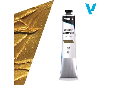 938 Studio Acrylic - Gold - zdjęcie 1