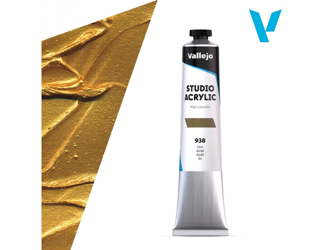 938 Studio Acrylic - Gold - zdjęcie 1