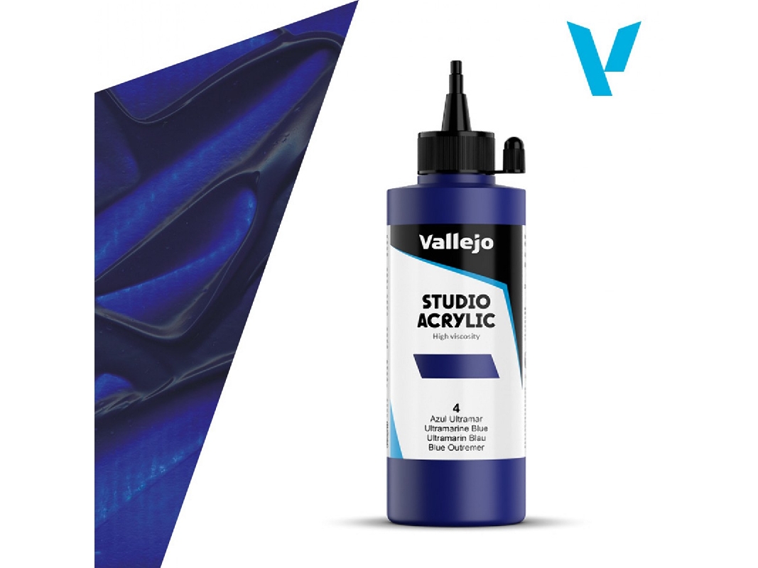 4 Studio Acrylic - Ultramarine Blue - zdjęcie 1