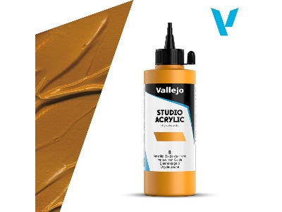 8 Studio Acrylic - Yellow Iron Oxide - zdjęcie 1