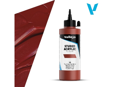 10 Studio Acrylic - Red Iron Oxide - zdjęcie 1