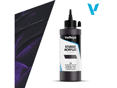 14 Studio Acrylic - Permanent Violet - zdjęcie 1