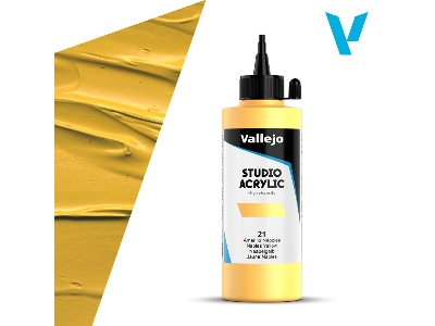 21 Studio Acrylic - Naples Yellow (Hue) - zdjęcie 1