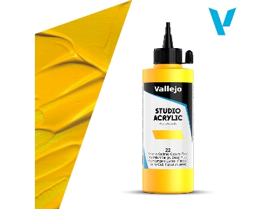22 Studio Acrylic - Cadmium Yellow Deep (Hue) - zdjęcie 1