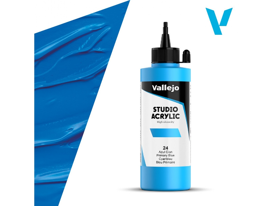 24 Studio Acrylic - Primary Blue - zdjęcie 1