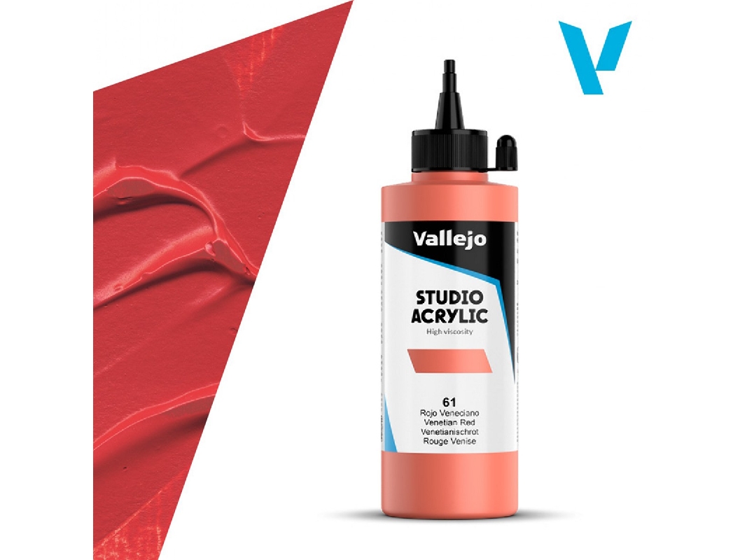 61 Studio Acrylic - Venetian Red (Hue) - zdjęcie 1