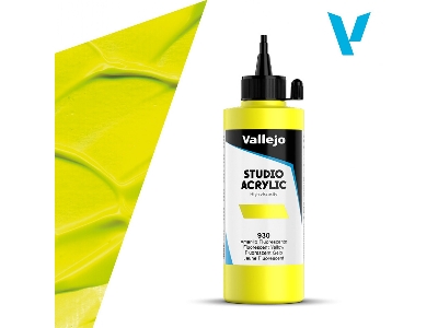 930 Studio Acrylic - Fluorescent Yellow - zdjęcie 1