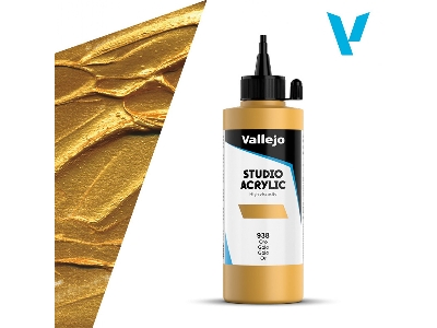 938 Studio Acrylic - Gold - zdjęcie 1