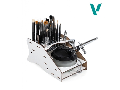 Paint Stand Airbrush Cleaning Station Module - zdjęcie 2