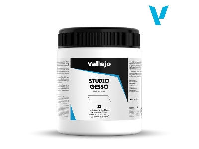 28033 Studio Gesso White Acrylic Primer - zdjęcie 1