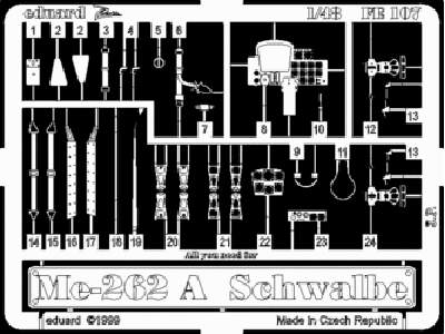  Me 262A Schwalbe 1/48 - Revell - blaszki - zdjęcie 1