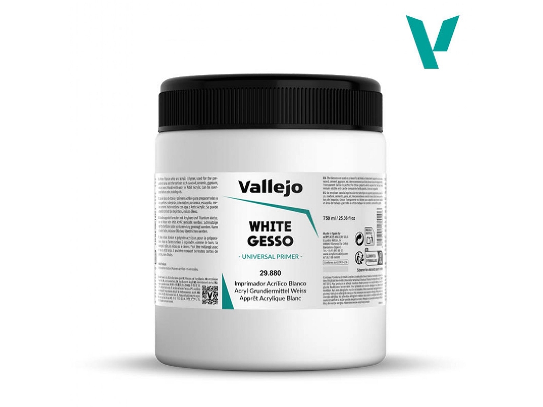 29880 Artist White Gesso Universal Primer - zdjęcie 1