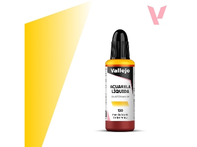 130 Liquid Watercolor - Golden Yellow - zdjęcie 1