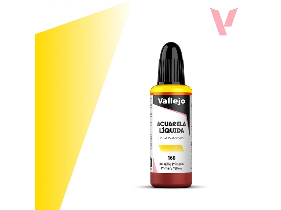 160 Liquid Watercolor - Primary Yellow - zdjęcie 1