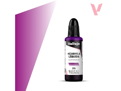 270 Liquid Watercolor - Primary Magenta - zdjęcie 1