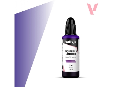 310 Liquid Watercolor - Violet - zdjęcie 1