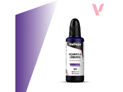 320 Liquid Watercolor - Blue Violet - zdjęcie 1