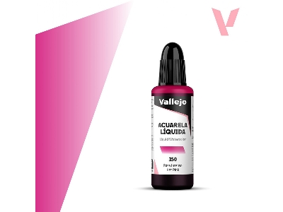 350 Liquid Watercolor - Hot Pink - zdjęcie 1