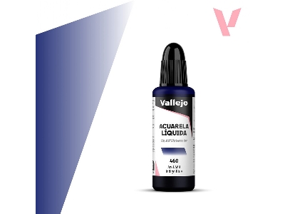 460 Liquid Watercolor - Indigo Blue - zdjęcie 1