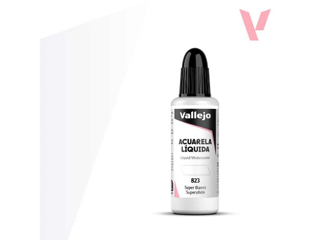 823 Liquid Watercolor - Superwhite - zdjęcie 1