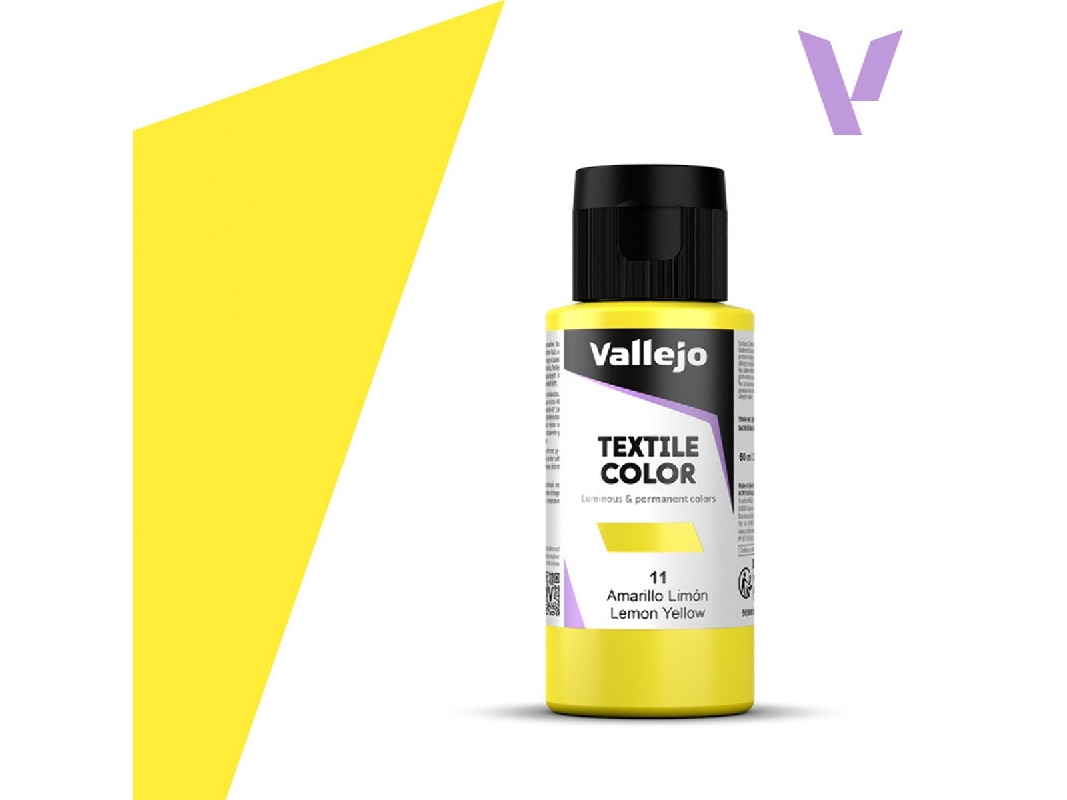 11 Textile Color - Lemon Yellow - zdjęcie 1
